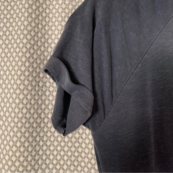 Anthropologie Sundry Vasha Tiered Mini Dress - XS, Pigment Navy - Picture 8 of 9